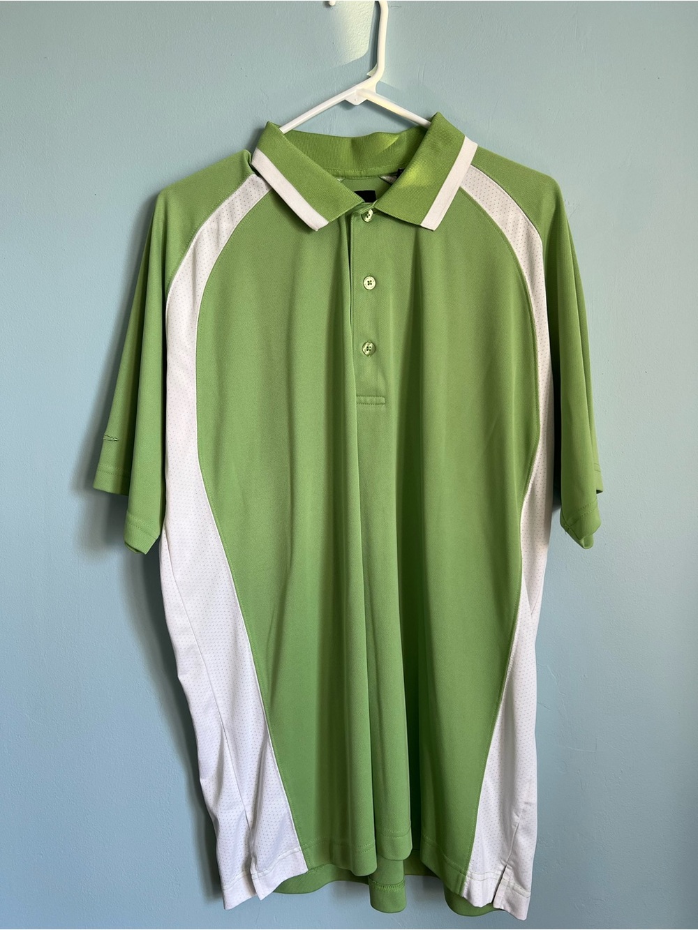 Men's Page & Tuttle Polo White Side Panels - Classic Performance Short Sleeve